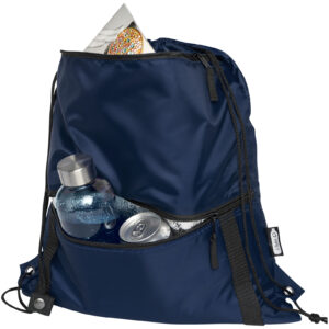 Sac isotherme 9 L recyclé avec cordon de serrage Adventure – vue 2