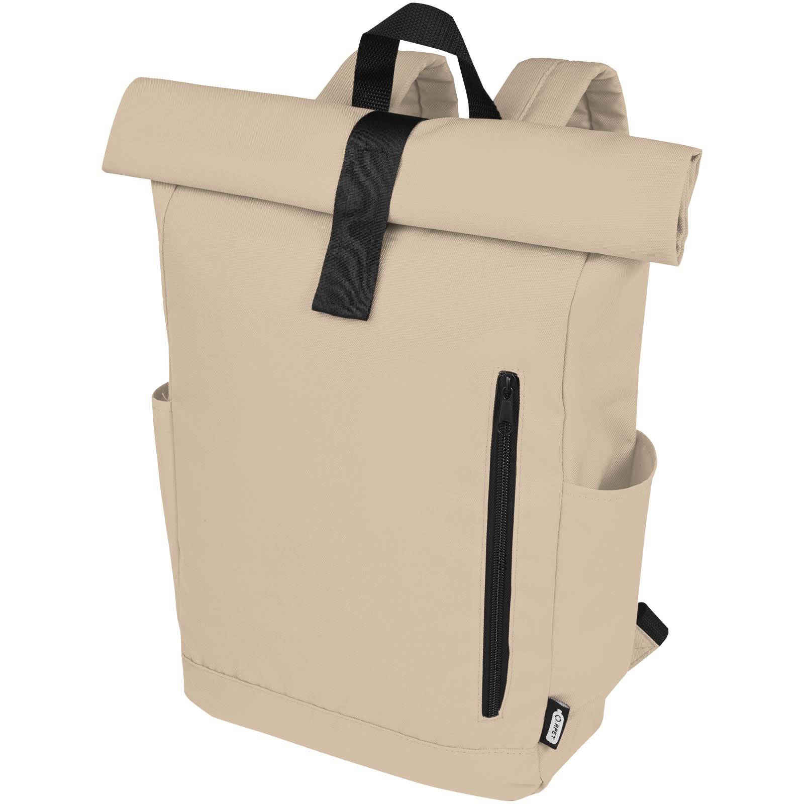 Sac à dos Byron de 18 L en RPET GRS 15,6″ avec dessus enroulable Sac à dos Byron de 18 L en RPET GRS 15,6″ avec dessus enroulable