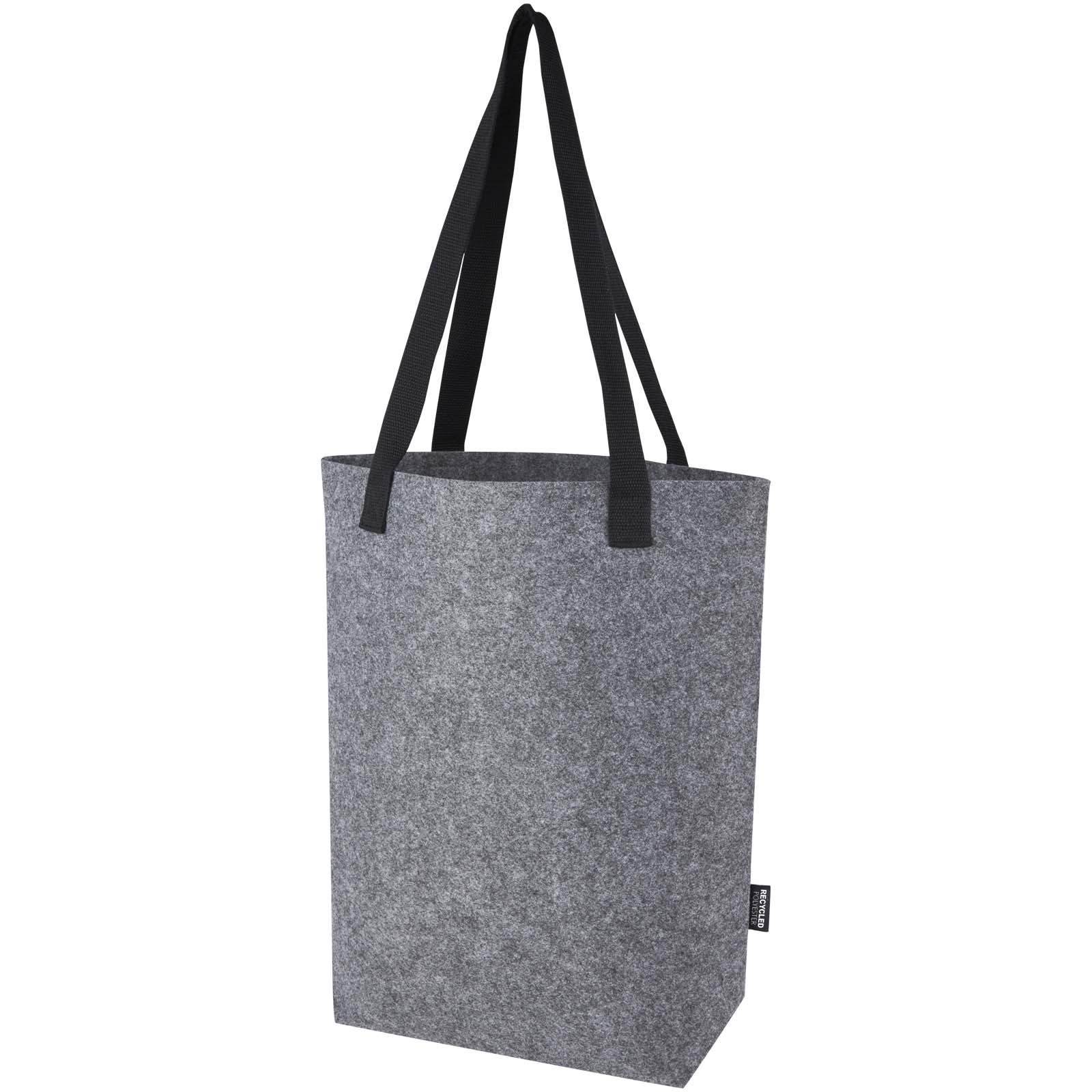 Sac shopping Felta avec large fond de 12 L en feutre recyclé certifié GRS Sac shopping Felta avec large fond de 12 L en feutre recyclé certifié GRS