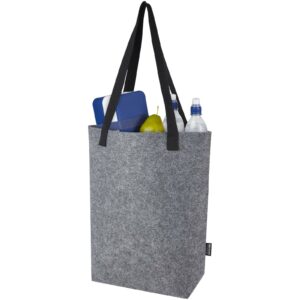 Sac shopping Felta avec large fond de 12 L en feutre recyclé certifié GRS – vue 2