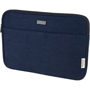 Housse pour ordinateur portable Joey de 2 L en toile recyclée GRS 14 pouces