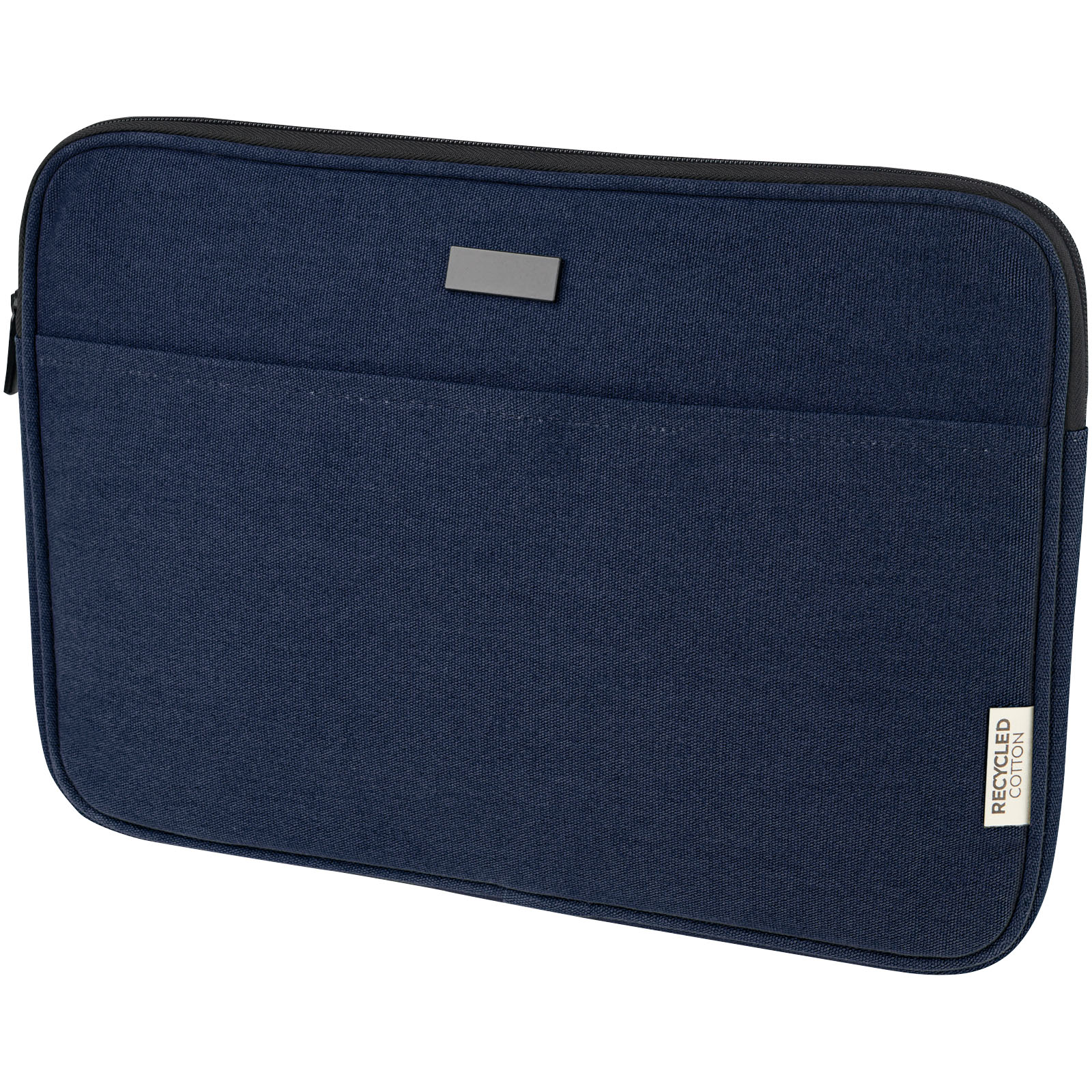 Housse pour ordinateur portable Joey de 2 L en toile recyclée GRS 14 pouces Housse pour ordinateur portable Joey de 2 L en toile recyclée GRS 14 pouces