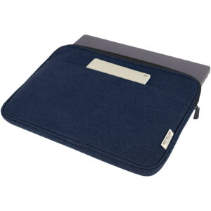 Housse pour ordinateur portable Joey de 2 L en toile recyclée GRS 14 pouces – vue 2