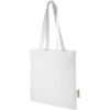 Sac shopping Madras en coton certifié GRS de 140 g/m2 de 7 L