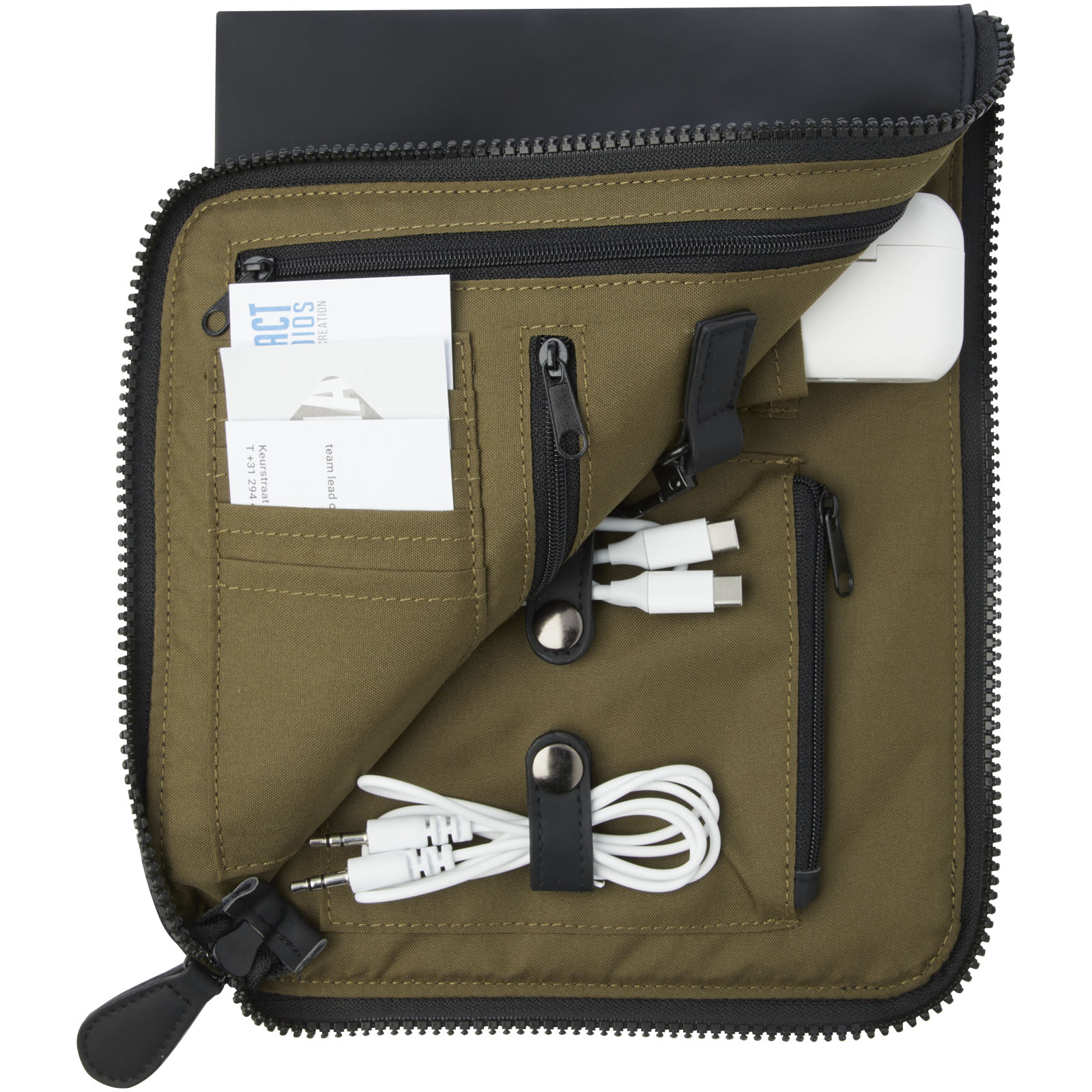 Pochette organiseur Turner recyclée GRS Pochette organiseur Turner recyclée GRS – vue 2
