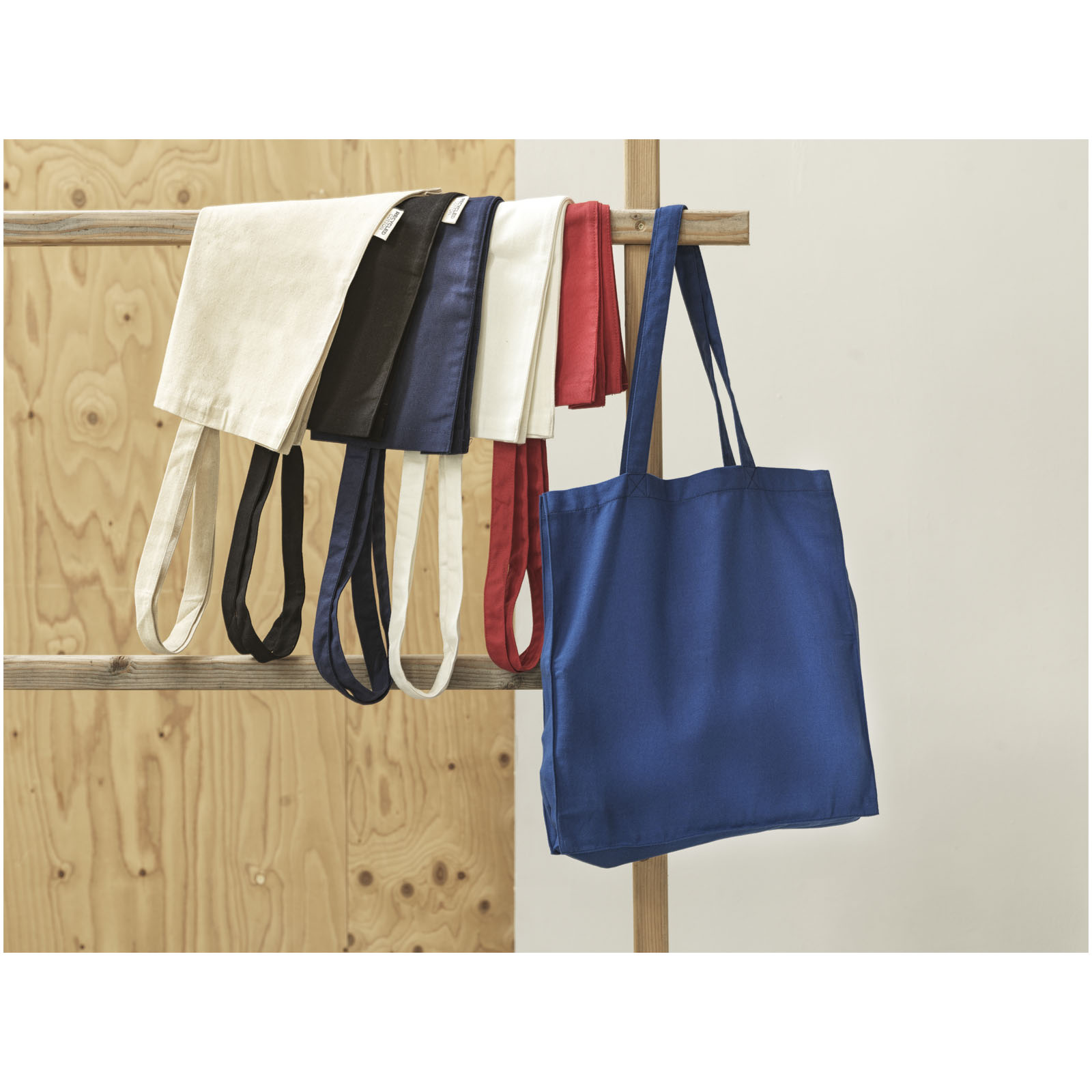 Sac shopping Odessa recyclé GRS de 220 gr/m² capacité 13 litres Sac shopping Odessa recyclé GRS de 220 gr/m² capacité 13 litres – vue 2