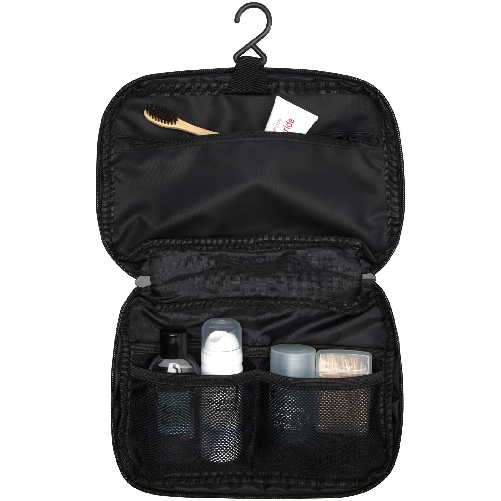 Trousse de toilette modulaire Roam recyclée certifiée GRS Trousse de toilette modulaire Roam recyclée certifiée GRS – vue 2