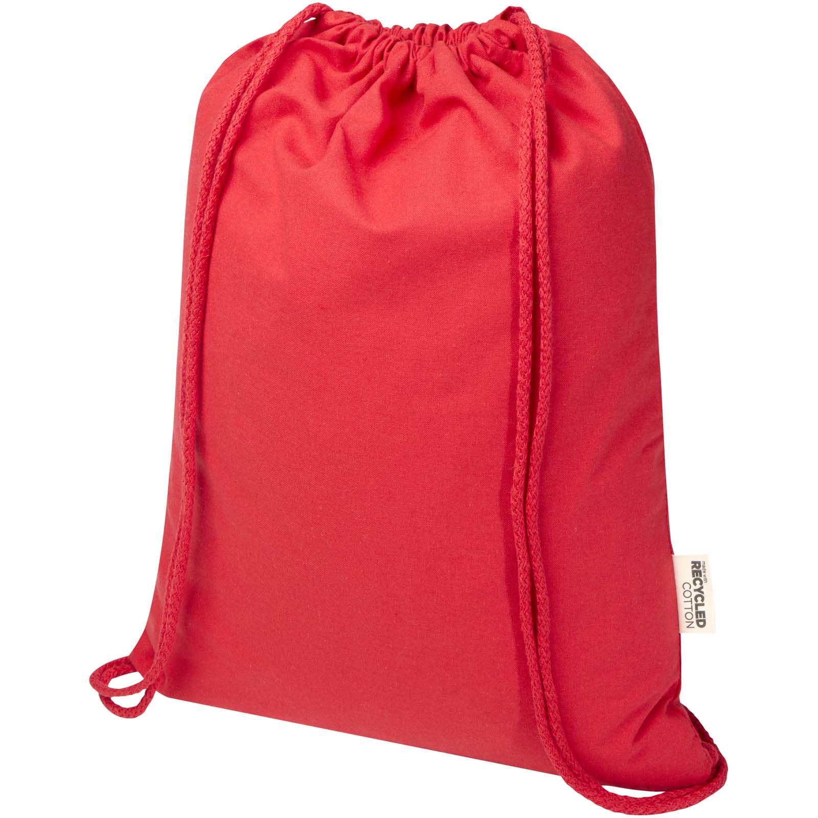 Sac de 5 L avec cordon Oregon Blend en coton recyclé 140 g/m² certifié GRS Sac de 5 L avec cordon Oregon Blend en coton recyclé 140 g/m² certifié GRS – vue 4