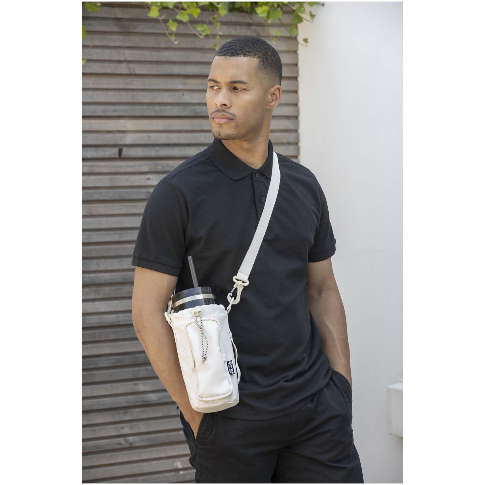 Sac porte-bouteille Trip Aware™ de 2 L en matériaux recyclés Sac porte-bouteille Trip Aware™ de 2 L en matériaux recyclés – vue 2