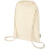 Sac refermable à cordon Odisha de 5 L bio certifié OCS 100 g/m²