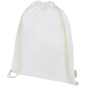 Sac refermable à cordon Odisha de 5 L bio certifié OCS 140 g/m²