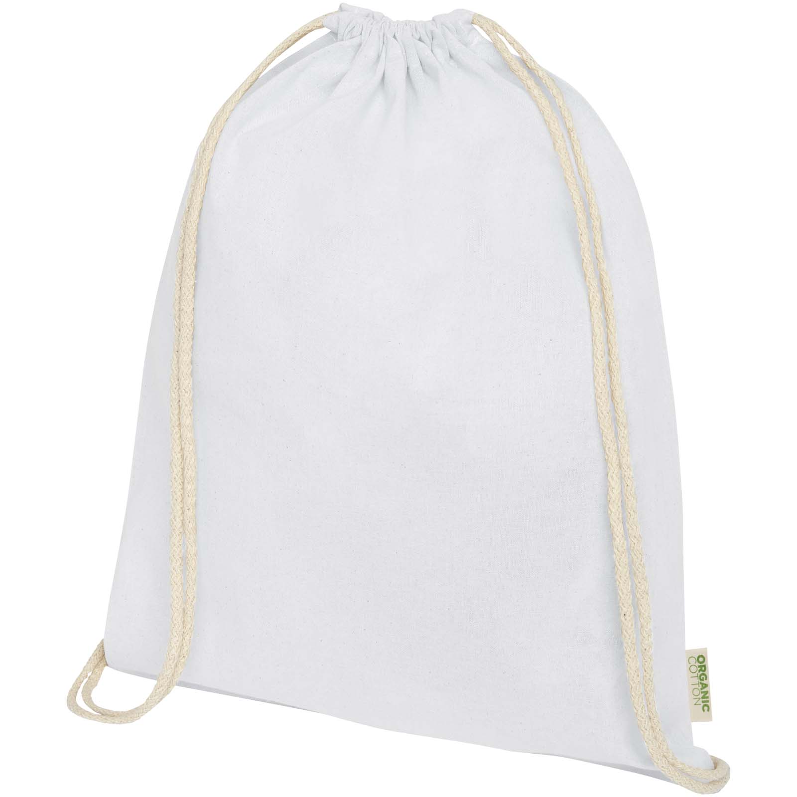 Sac refermable à cordon Odisha de 5 L bio certifié OCS 140 g/m² Sac refermable à cordon Odisha de 5 L bio certifié OCS 140 g/m²