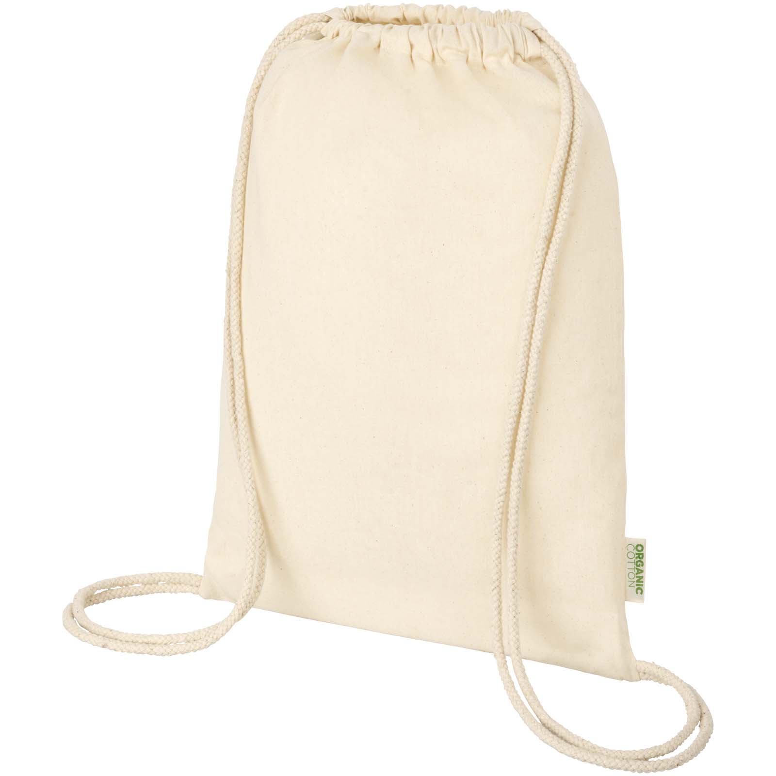 Sac refermable à cordon Odisha de 5 L bio certifié OCS 140 g/m² Sac refermable à cordon Odisha de 5 L bio certifié OCS 140 g/m² – vue 2
