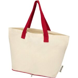 Sac shopping Sierra pliable en coton recyclé GRS 140 g/m2 12 L – vue 3