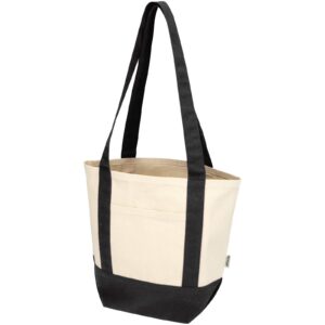 Mini sac shopping Sam en coton recyclé GRS 320 g/m2 – vue 4