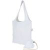 Sac fourre-tout pliable en coton recyclé GRS « Madras Blend » 140 g/m², 7 L