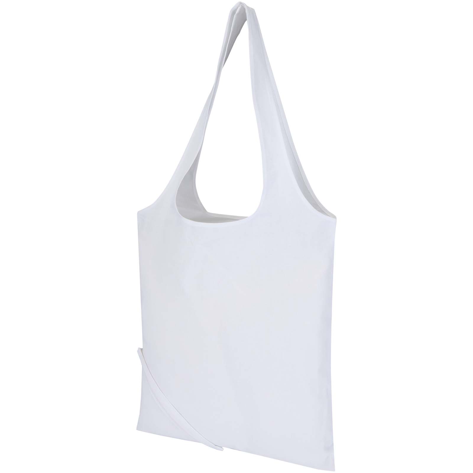 Sac fourre-tout pliable en coton recyclé GRS « Madras Blend » 140 g/m², 7 L Sac fourre-tout pliable en coton recyclé GRS « Madras Blend » 140 g/m², 7 L – vue 2