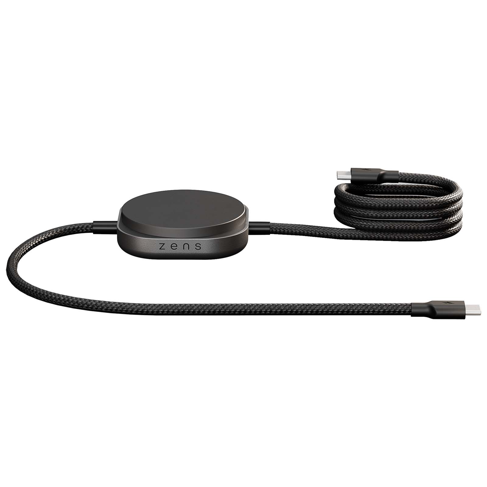 Câble de charge USB-C 2-en-1 de 140 W Zens Pro 2 Câble de charge USB-C 2-en-1 de 140 W Zens Pro 2 – vue 3