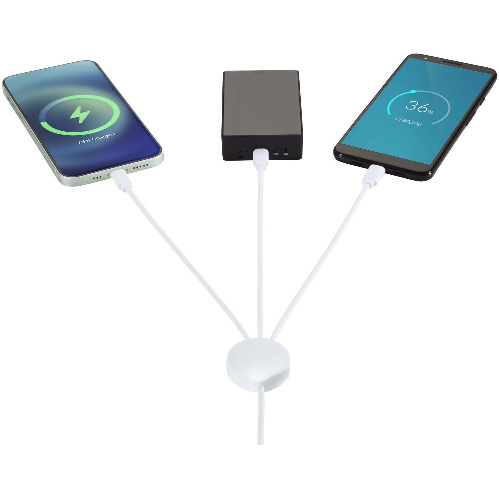 Câble de charge 5-en-1 Pure avec additif antibactérien Câble de charge 5-en-1 Pure avec additif antibactérien – vue 2