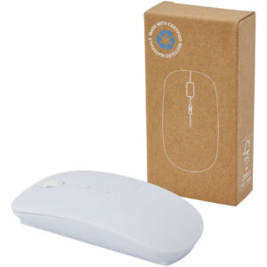 Souris sans fil Menlo en plastique recyclé certifié RCS – vue 2