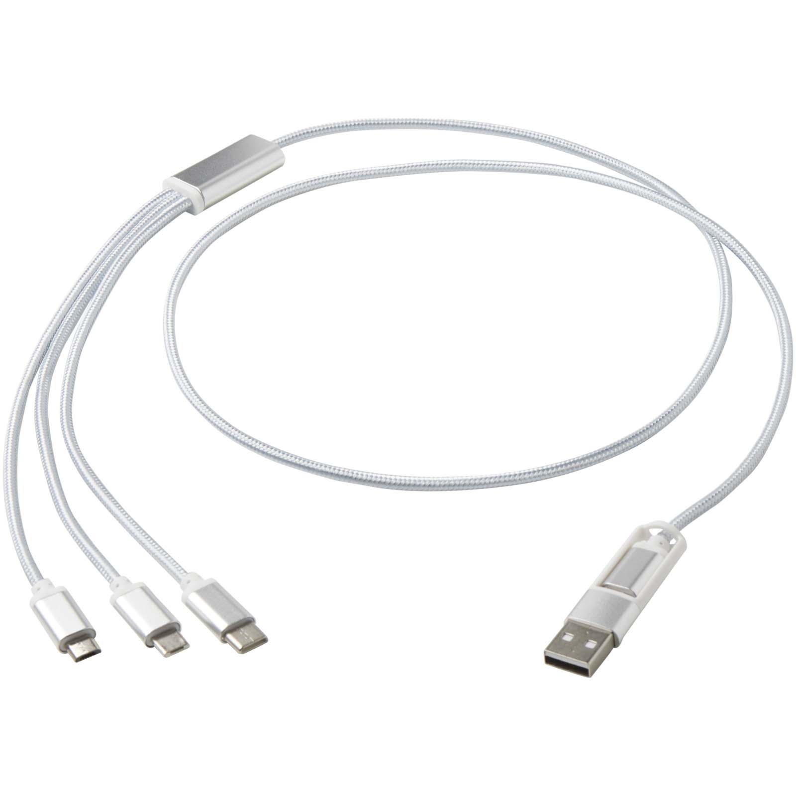 Câble de charge 5-1 Versatile en aluminium recyclé Câble de charge 5-1 Versatile en aluminium recyclé – vue 4
