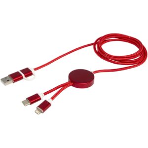 Câble 5 en 1 Alasia en aluminium et plastique recyclés de 150 cm pour la synchronisation des données et la charge rapide de 2 – vue 2