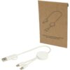 Câble 5 en 1 Citala en plastique recyclé de 30 cm pour la synchronisation des données et la charge rapide de 27 W