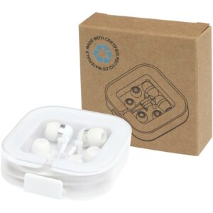 Casque filaire type C Baekdu avec boîte de rangement en plastique recyclé