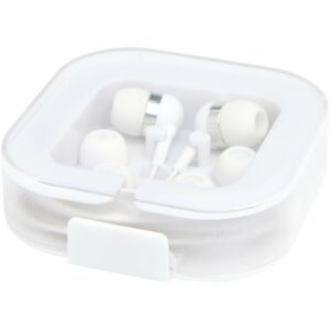 Casque filaire type C Baekdu avec boîte de rangement en plastique recyclé – vue 2