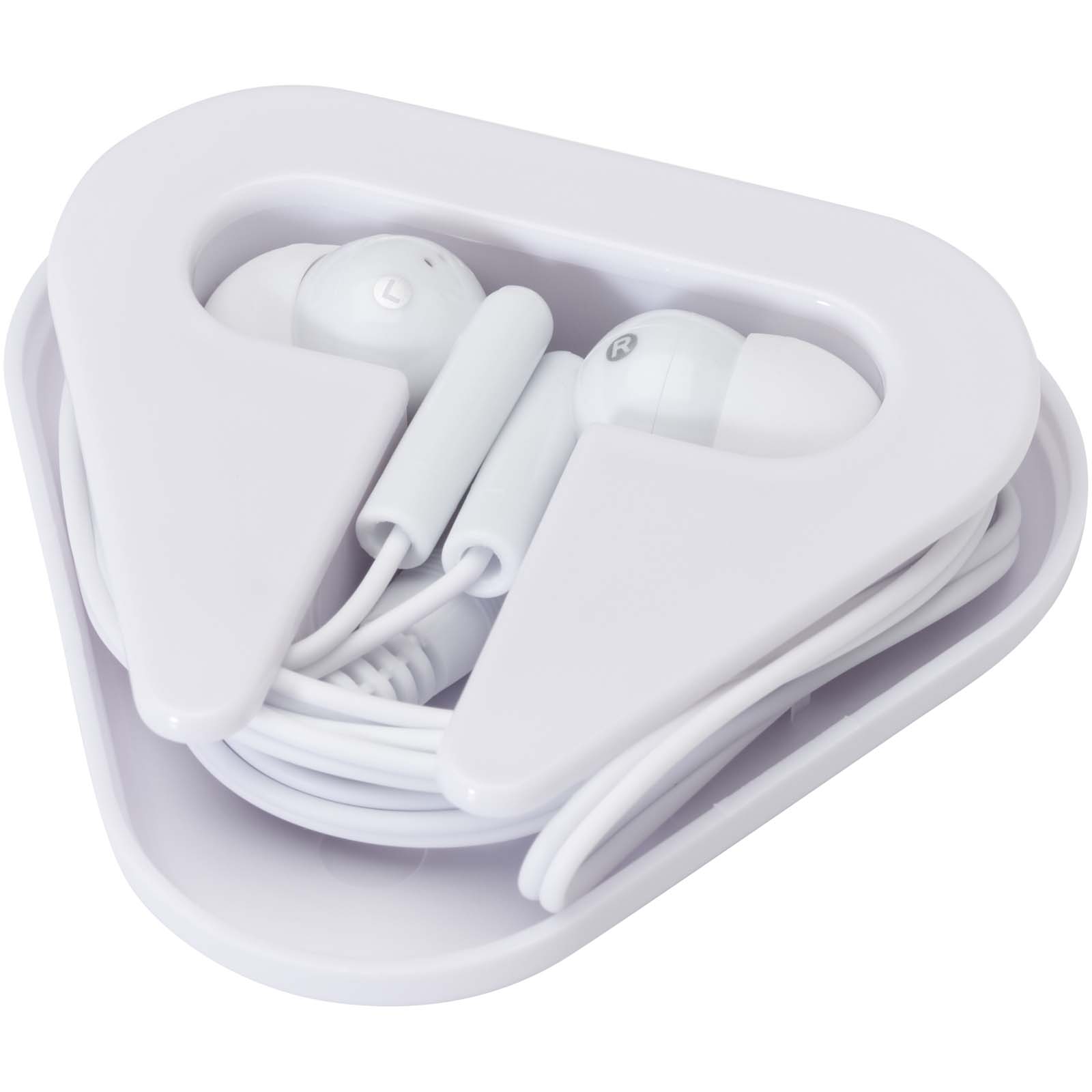 Écouteurs Rebel avec étui de rangement en plastique recyclé Écouteurs Rebel avec étui de rangement en plastique recyclé – vue 2