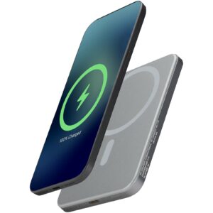 Batterie externe magnétique Avis 5000 mAh en aluminium recyclé RCS – vue 3