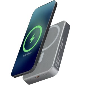 Batterie externe magnétique Avis 10 000 mAh en aluminium recyclé RCS – vue 3