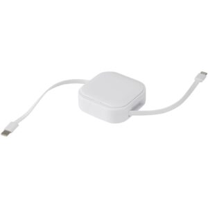 Câble rétractable 5 en 1 Gloas en matériaux recyclés pour synchronisation de données et charge rapide de 100 W avec kit d’out – vue 2