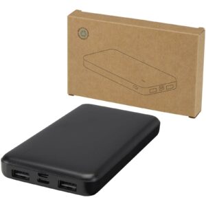 Batterie de secours Intan de 10 000 mAh et 10 W en plastique recyclé – vue 3