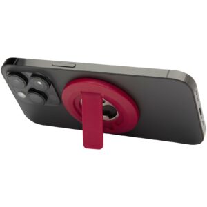 Support de téléphone magnétique Ain en plastique recyclé avec décapsuleur – vue 3