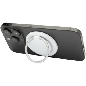 Support de téléphone Albali magnétique en plastique recyclé avec anneau de support