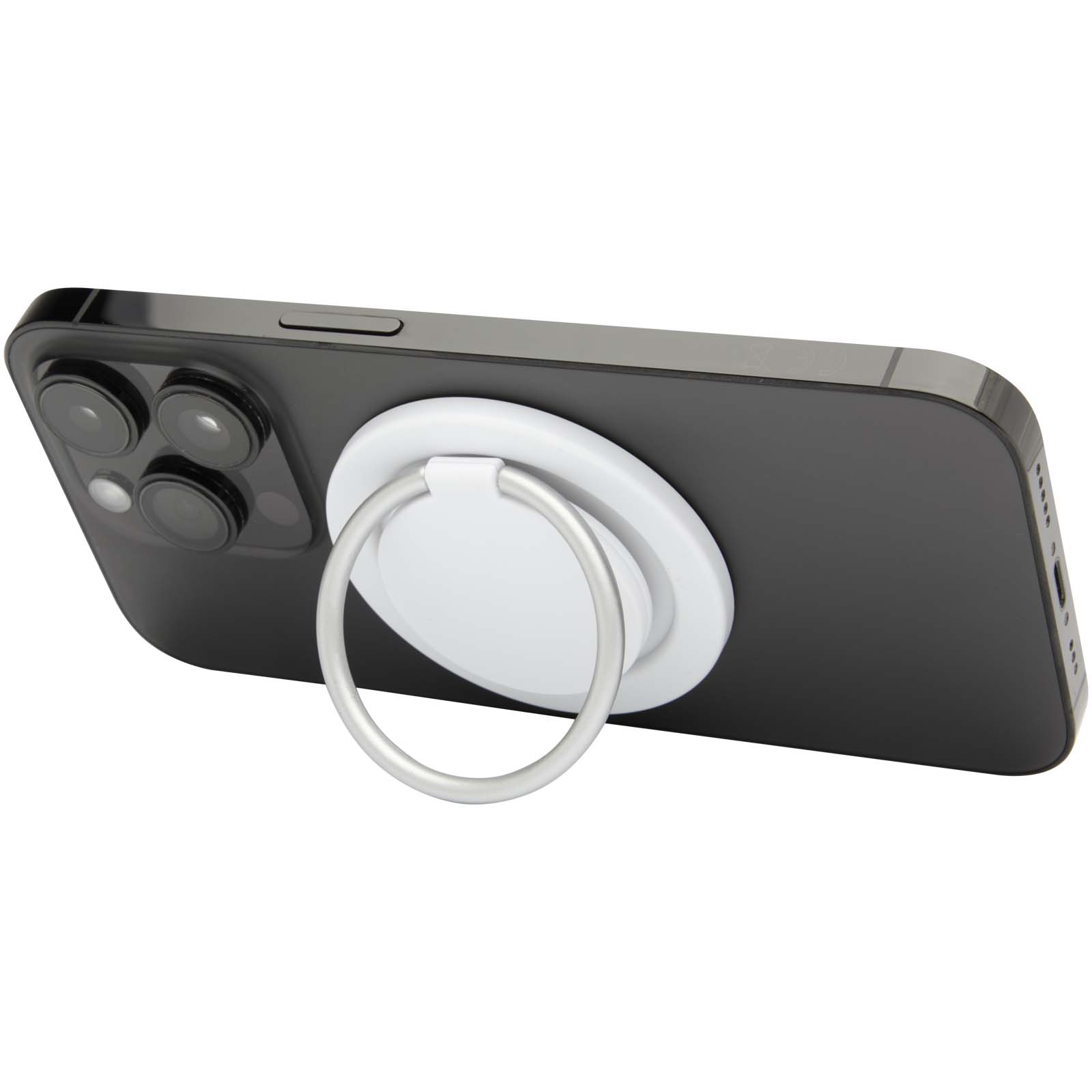 Support de téléphone Albali magnétique en plastique recyclé avec anneau de support Support de téléphone Albali magnétique en plastique recyclé avec anneau de support