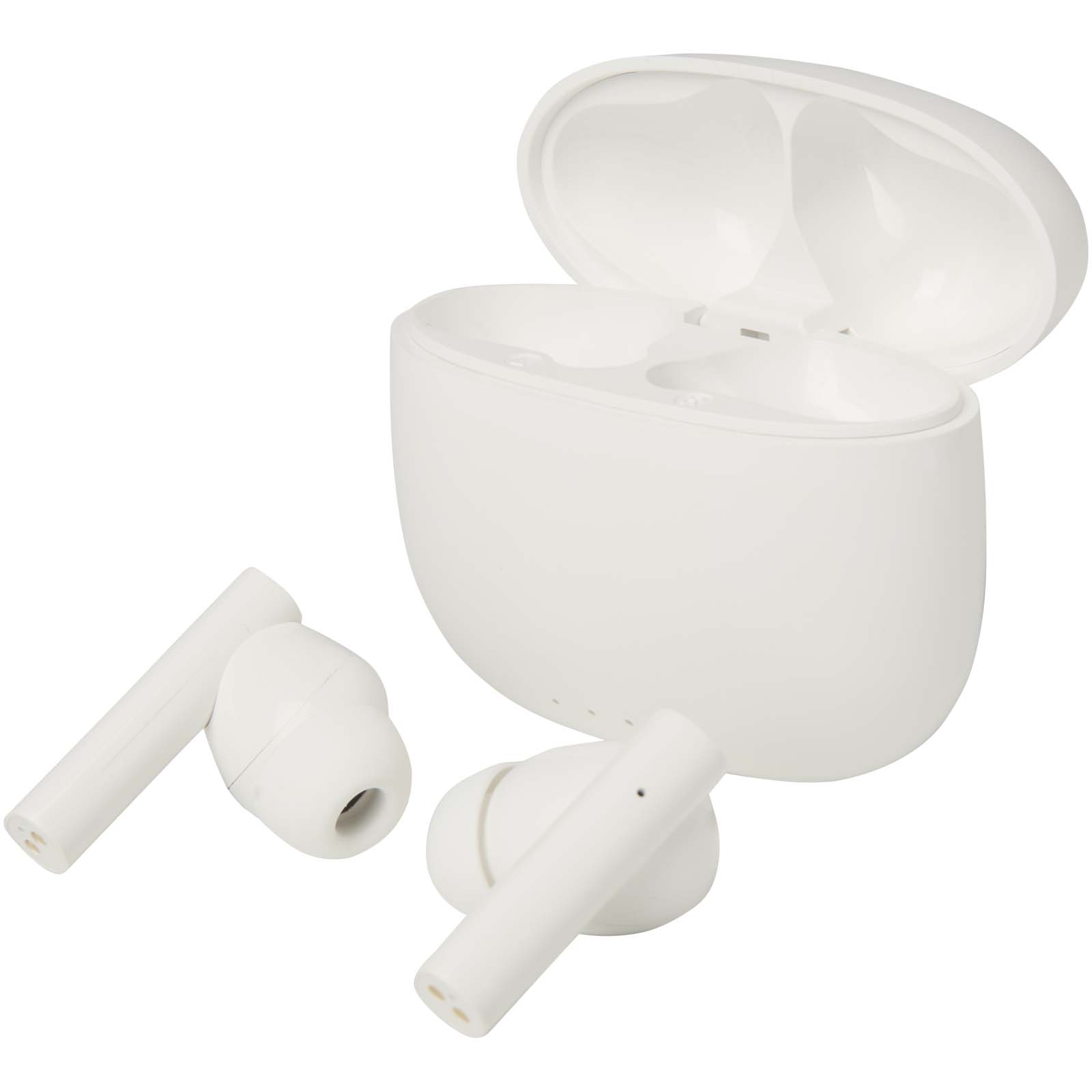 Oreillette Bluetooth® True Wireless Alterf en plastique recyclé avec embouts en silicone Oreillette Bluetooth® True Wireless Alterf en plastique recyclé avec embouts en silicone – vue 2