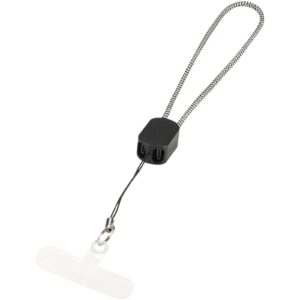 Lanyard de poignet recyclé Arich RCS avec câble de recharge Type-C de 20 W intégré – vue 2