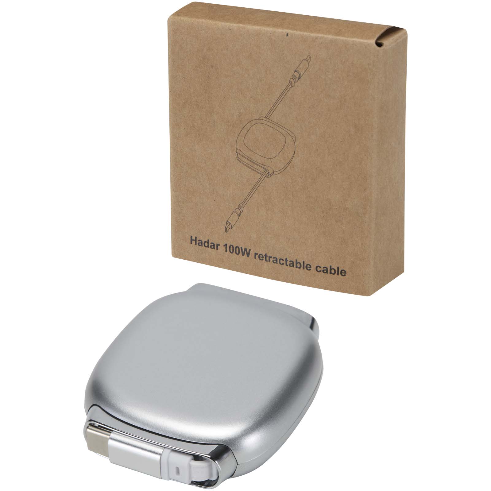 Câble de recharge PD CarPlay rétractable en plastique recyclé Alphard 100 W Câble de recharge PD CarPlay rétractable en plastique recyclé Alphard 100 W
