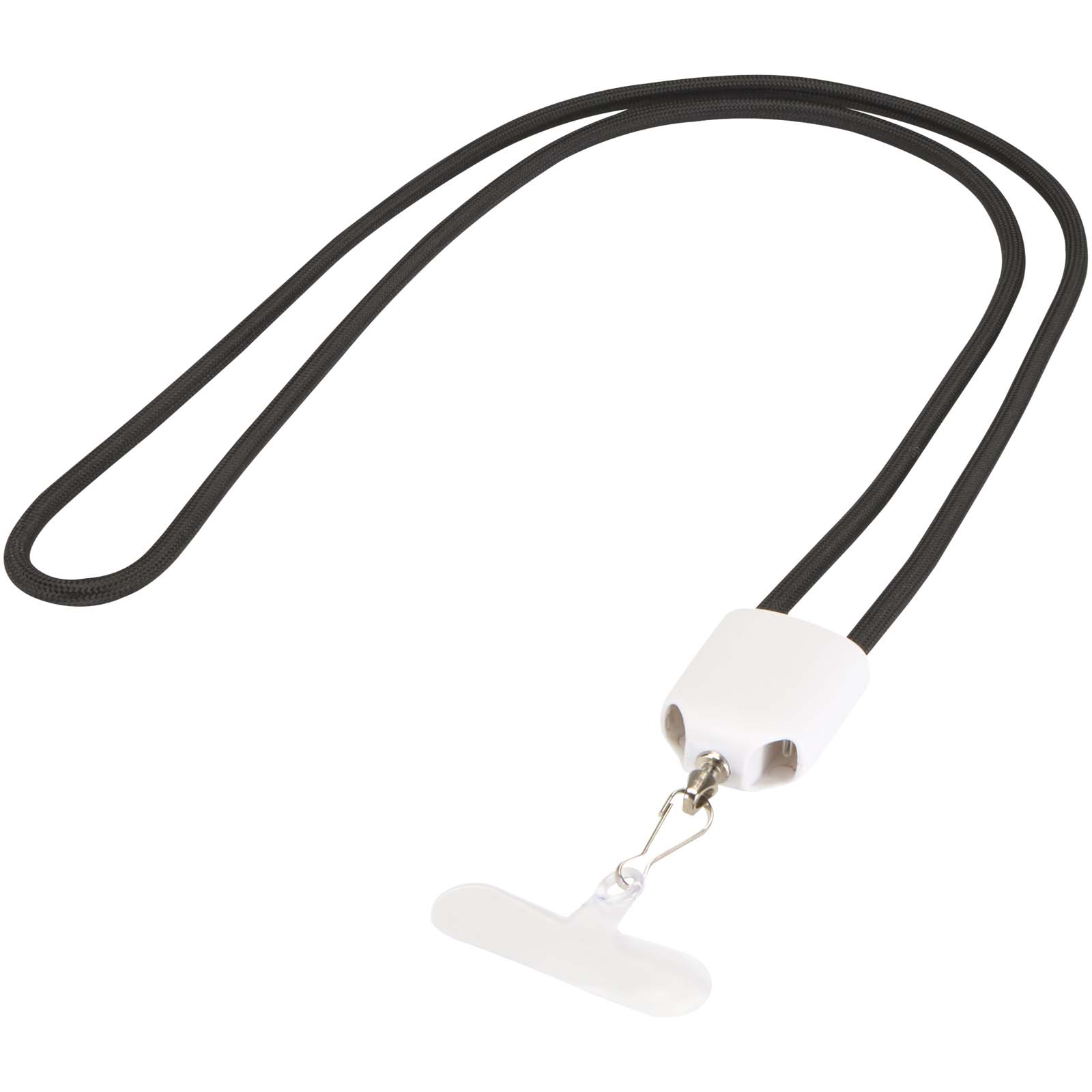 Câble de recharge Ion 65 W 5-en-1 avec lanière en plastique recyclé Câble de recharge Ion 65 W 5-en-1 avec lanière en plastique recyclé – vue 2