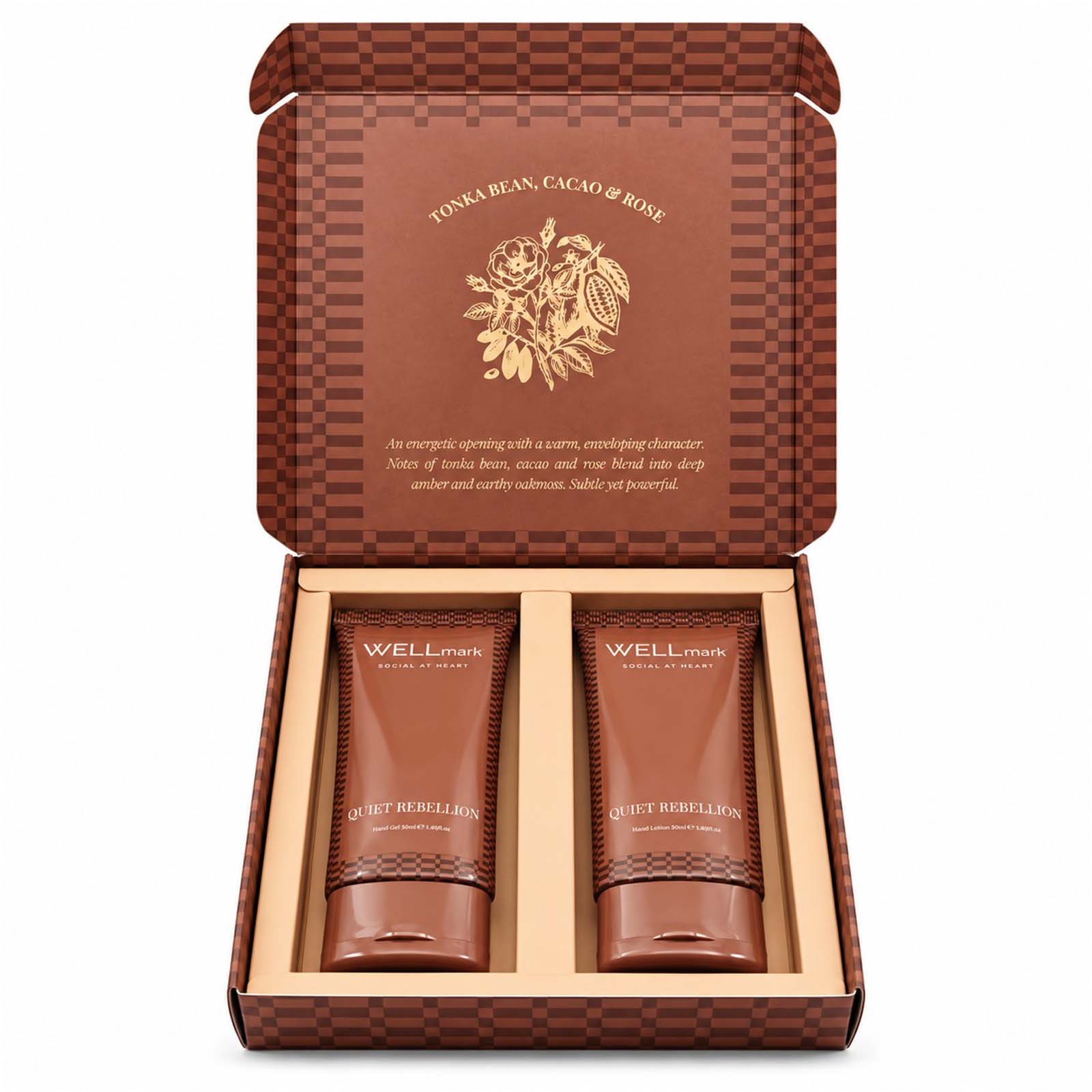 Coffret cadeau Wellmark Quite Rebellion comprenant un savon pour les mains de 70 ml et une lotion pour les mains de 70 ml Coffret cadeau Wellmark Quite Rebellion comprenant un savon pour les mains de 70 ml et une lotion pour les mains de 70 ml – vue 2