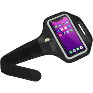 Bracelet réfléchissant pour smartphone avec étui transparent Haile – vue 2