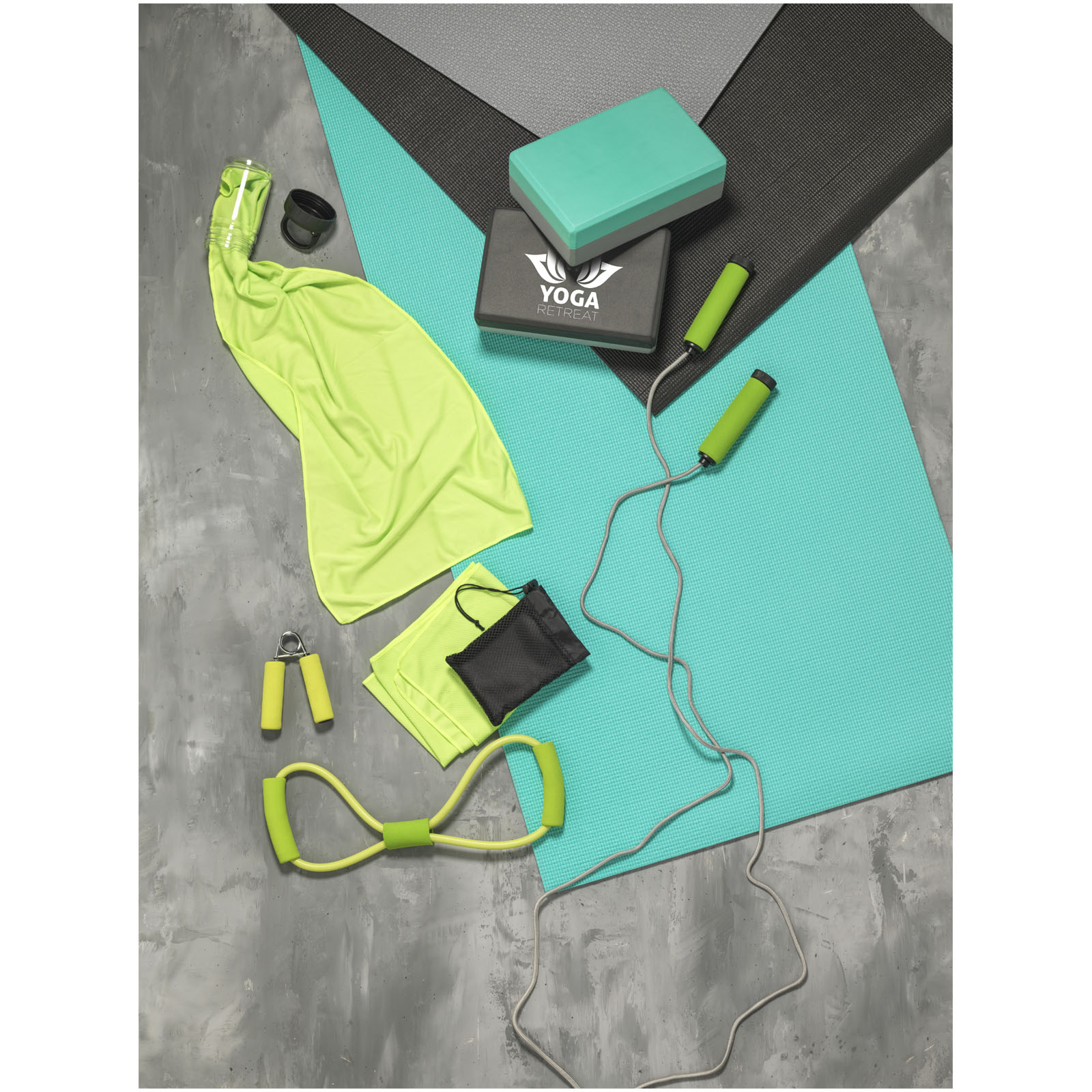 Serviette avec housse en PET Remy Serviette avec housse en PET Remy – vue 2