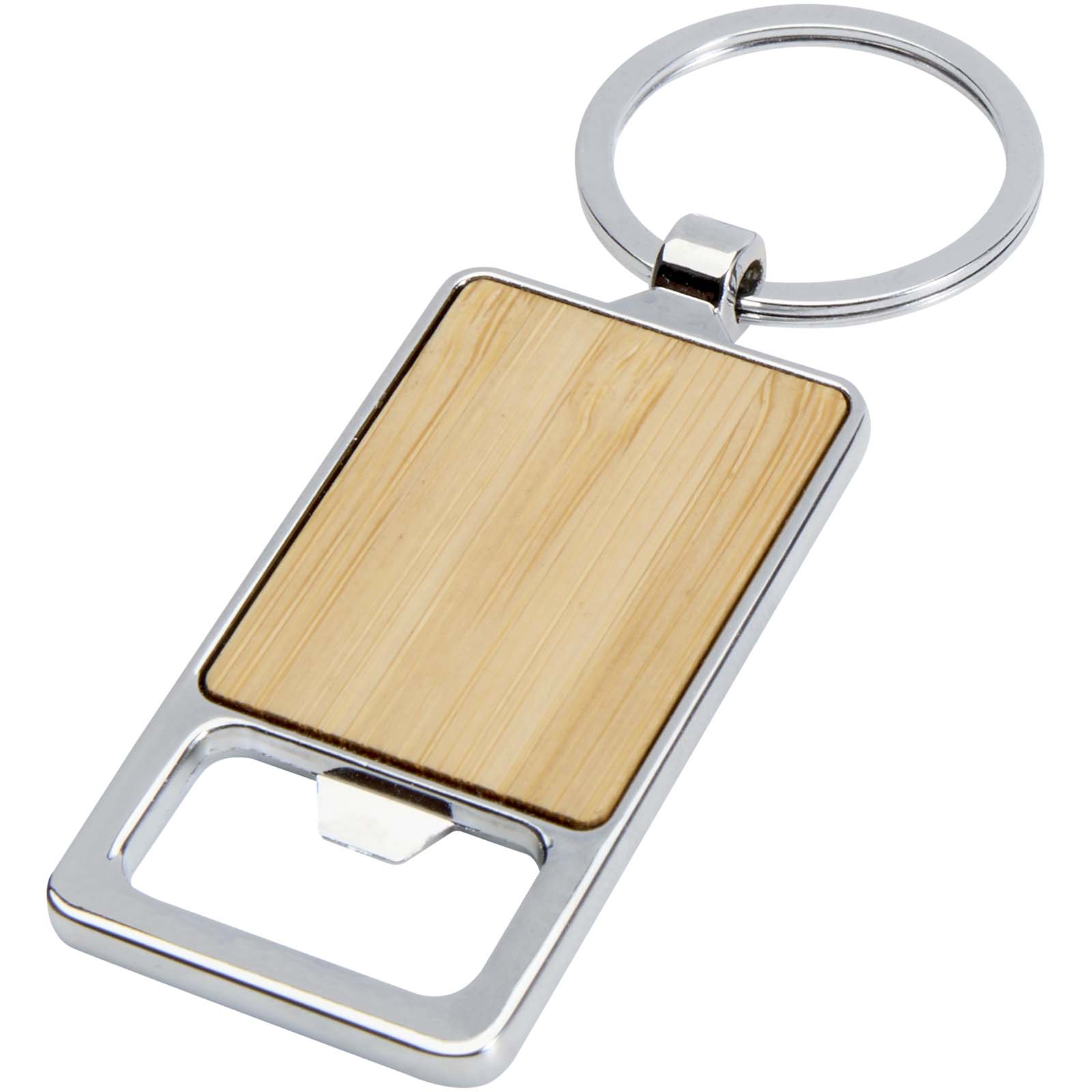 Porte-clés en bambou avec décapsuleur Snapper Porte-clés en bambou avec décapsuleur Snapper