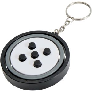 Porte-clés fidget gyroscope en plastique recyclé Spinx