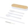 Ensemble de couverts Runa avec couvercle en bambou