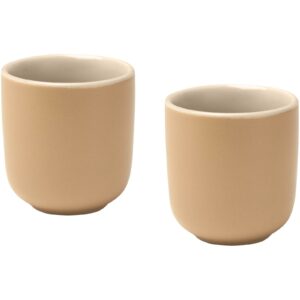 Tasses à expresso Male en céramique de 90 ml – set de 2 en finition mate – vue 2
