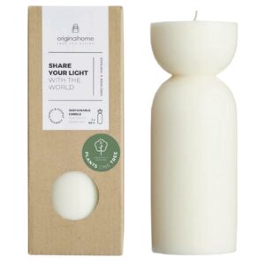 Bougie bio Originalhome de taille moyenne