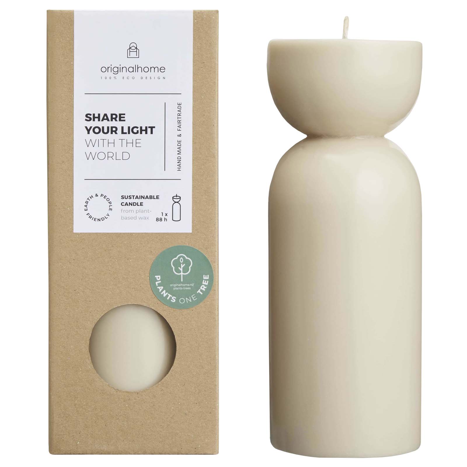 Bougie bio Originalhome de taille moyenne Bougie bio Originalhome de taille moyenne – vue 4
